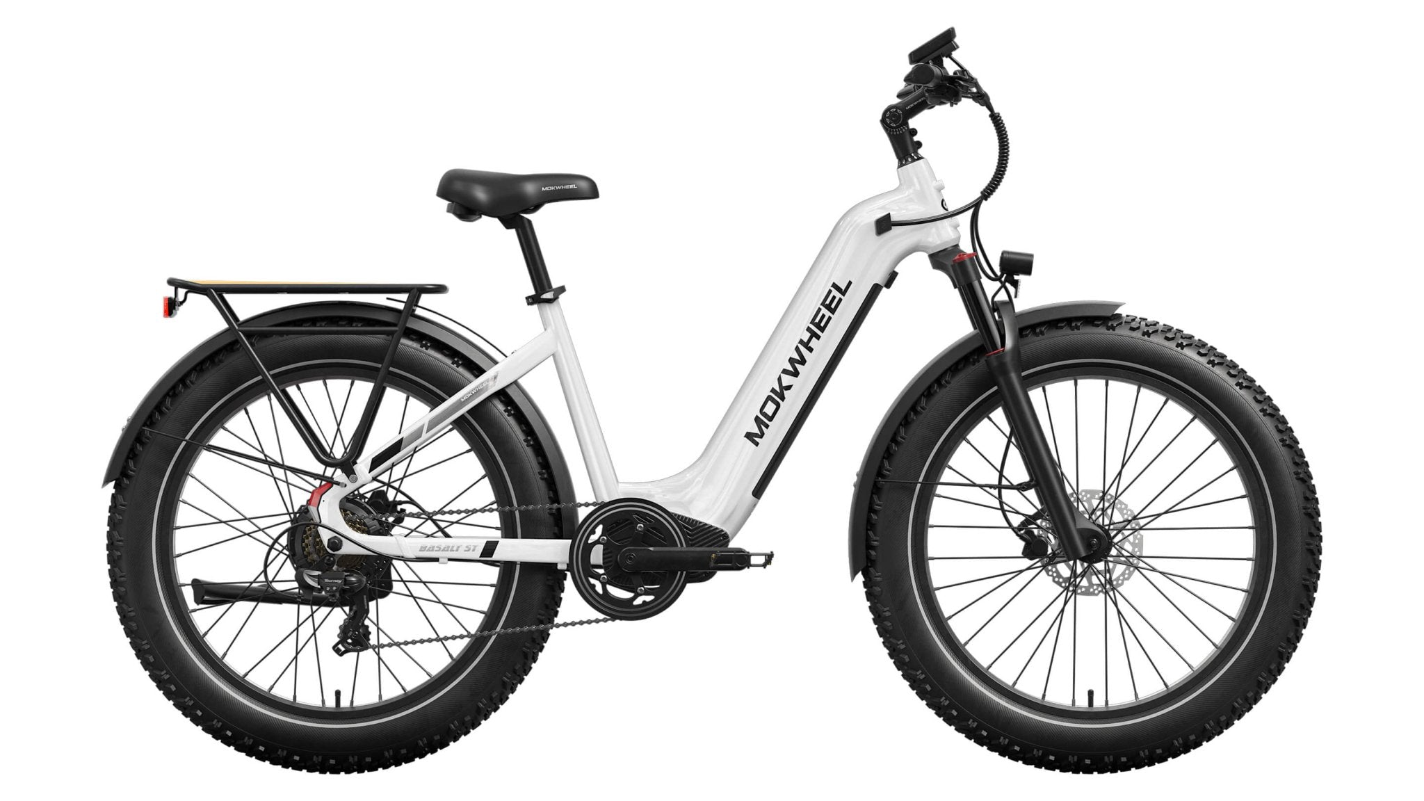 electric powered bicycle wheel Mokwheel Basalt –Fat Tire Electric Bike, 750W Motor, 80-Mile – Antelope  Ebikes