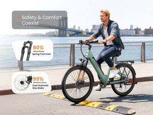 Poodle ST Commuter E-Bike Utah AIr IQ Approved E-bike