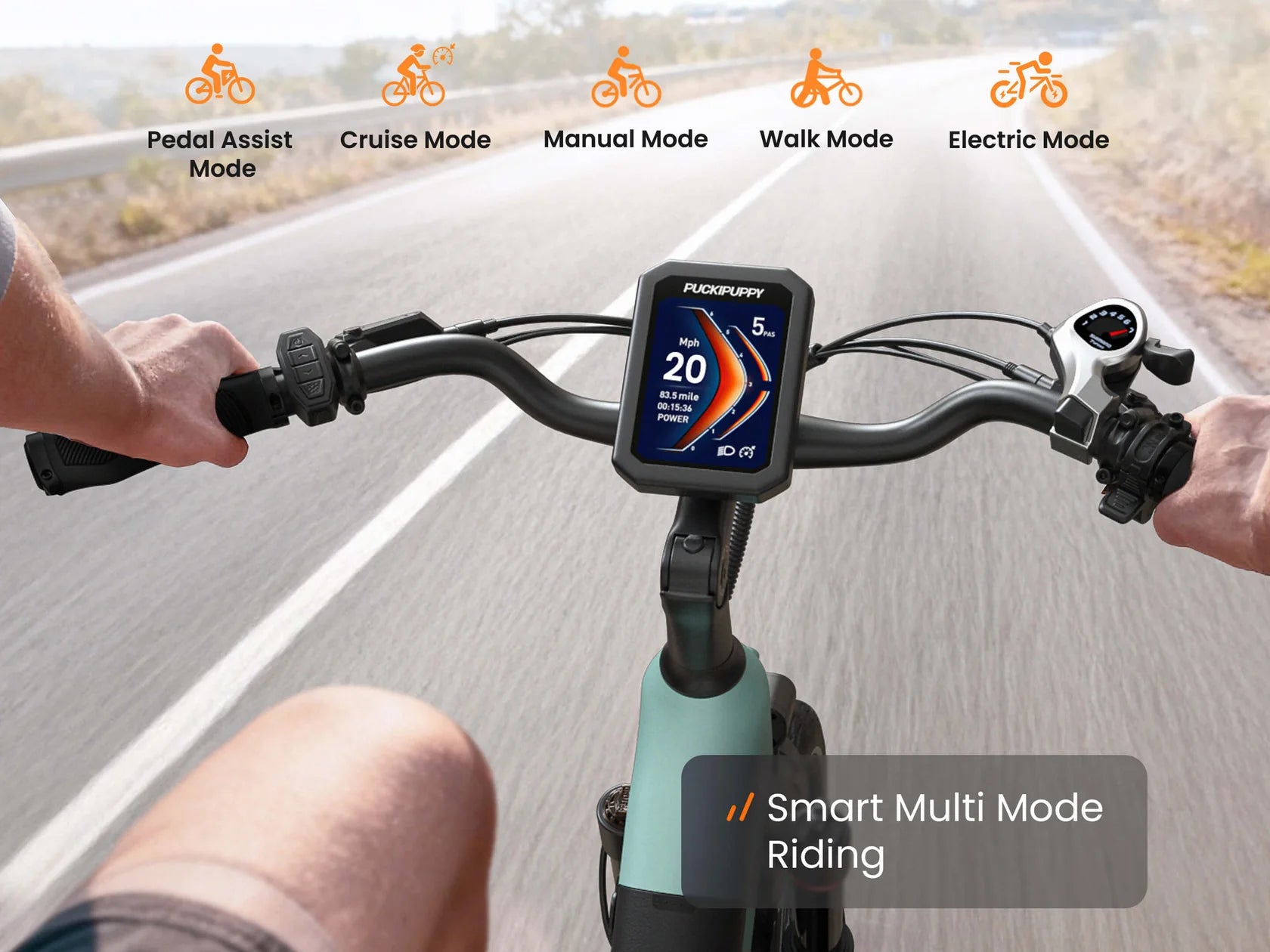 Poodle ST Commuter E-Bike Utah AIr IQ Approved E-bike