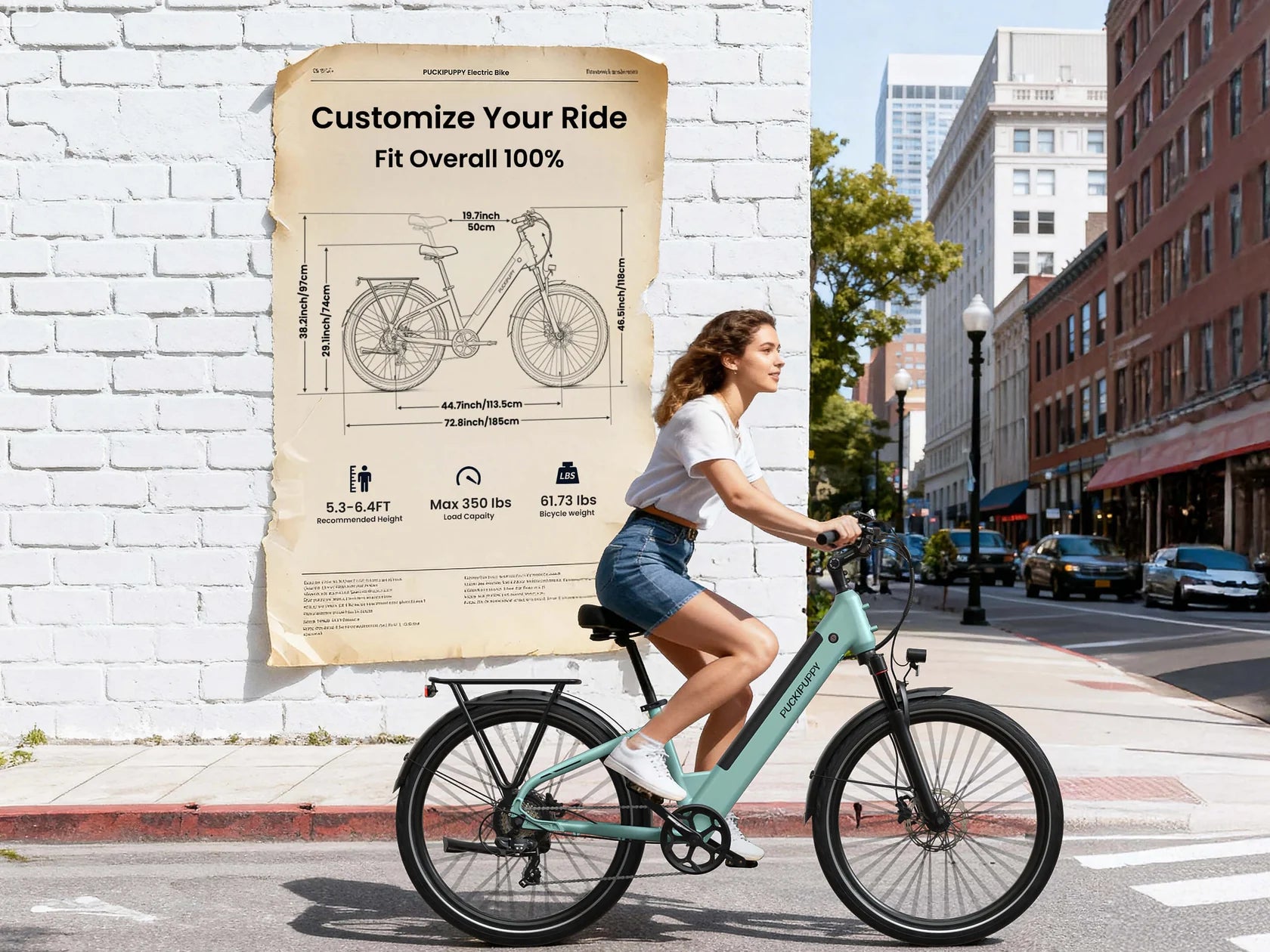 Poodle ST Commuter E-Bike Utah AIr IQ Approved E-bike