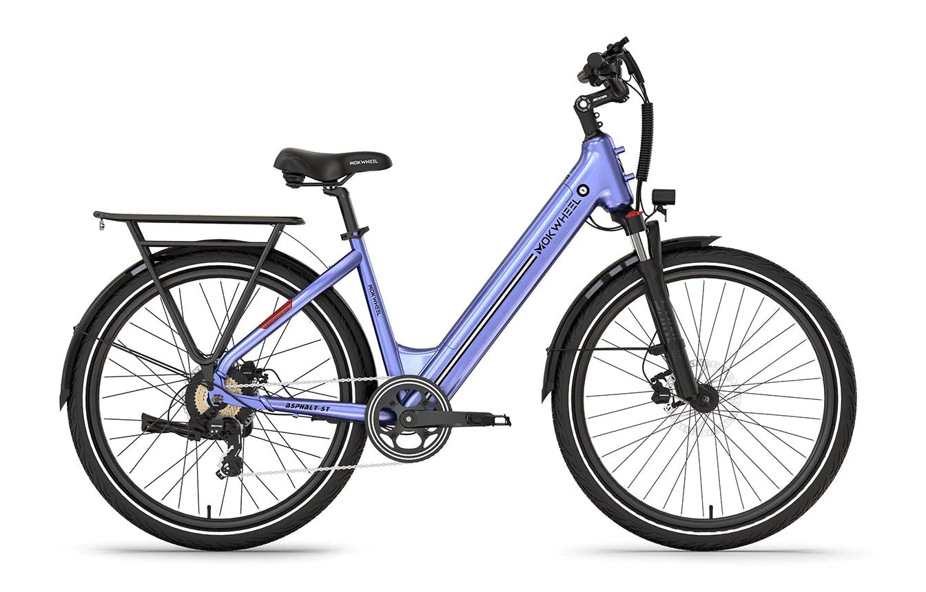 Mokwheel Asphalt ST Commuter Electric Bike | City E-Bike | Step-Through | 48V 14.7A