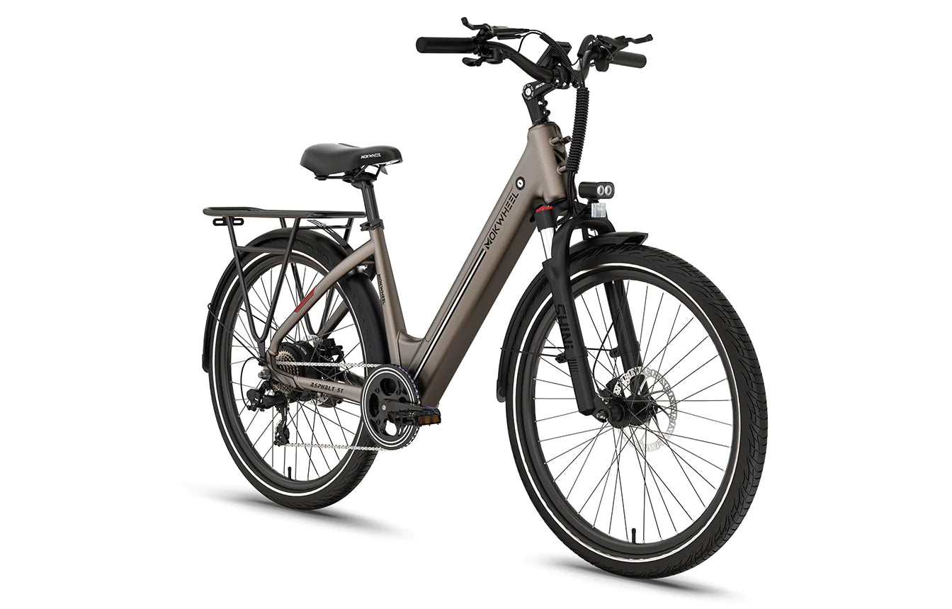 Mokwheel Asphalt ST Commuter Electric Bike | City E-Bike | Step-Through | 48V 14.7A