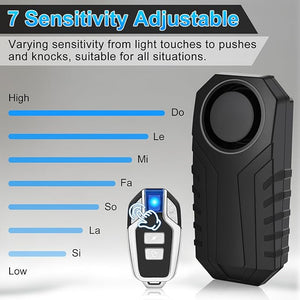 Bike Alarm Anti-Theft Vibration with remote