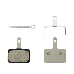 Resin brake pads clip and cotter pin