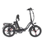 black fold in half bike