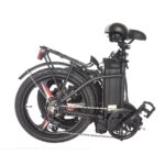 bike folded in half, suitcase style