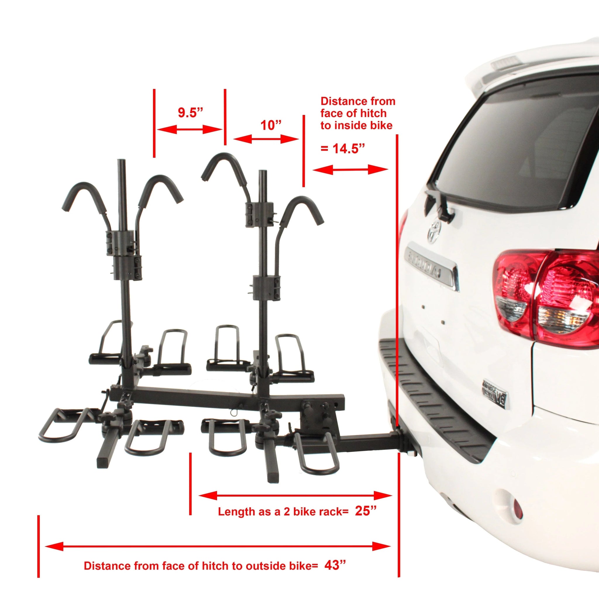 Mokwheel e-Bike Hitch Rack ( FREE ) with 2 Bike Purchase
