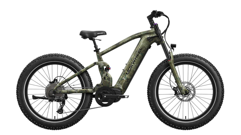 electric bicycle mid motor K9 Carbon / Mid-drive Fat Tire MTB youll be able to keep up with traffic and get to your destination quickly Mokwheel Onyx ST with Solar