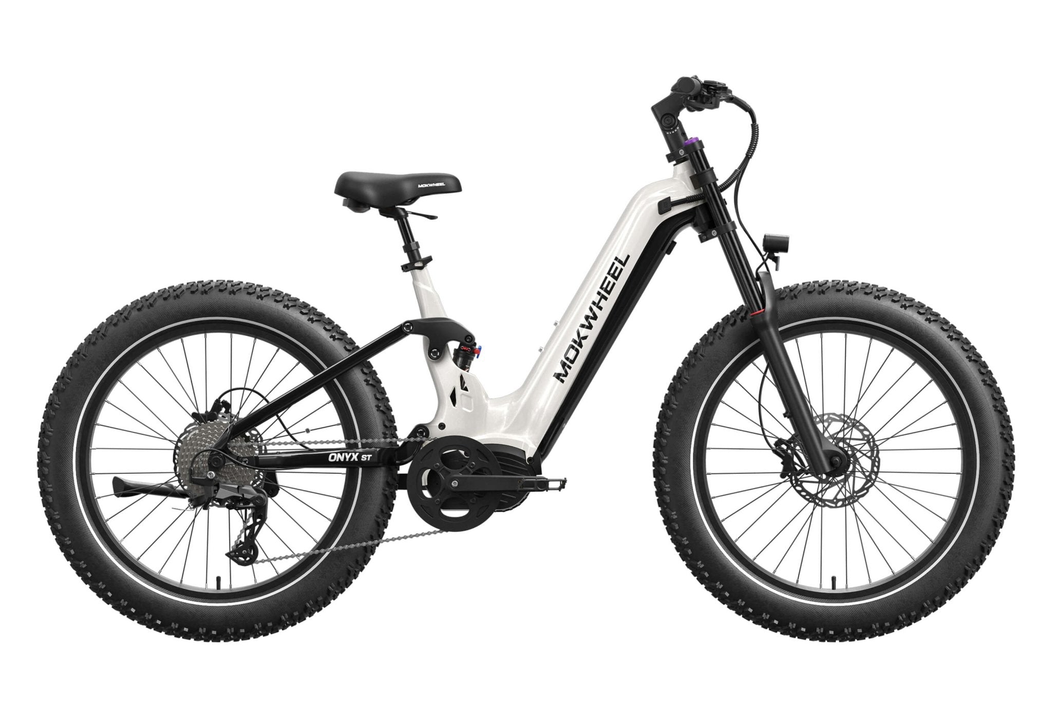 Mokwheel Onyx ST – Full-Suspension Mid-Drive E-Bike – Antelope Ebikes