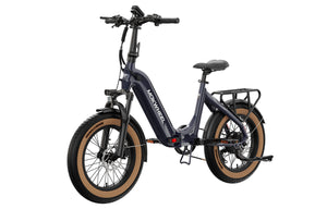 Mokwheel Slate Folding E-Bike – 500W Motor, 50–60 Mile Range