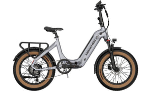 Mokwheel Slate Folding E-Bike – 500W Motor, 50–60 Mile Range
