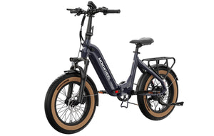 Mokwheel Slate Folding E-Bike – 500W Motor, 50–60 Mile Range