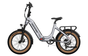 Mokwheel Slate Folding E-Bike – 500W Motor, 50–60 Mile Range