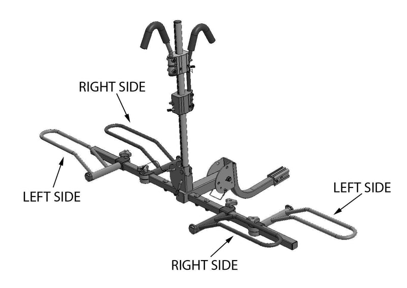 UNIVERSAL E-BIKE WHEEL HOLDER SET
