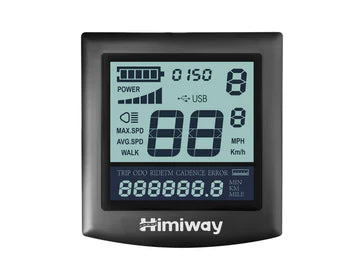 Himiway LCD Display With USB Charging - Antelope Ebikes