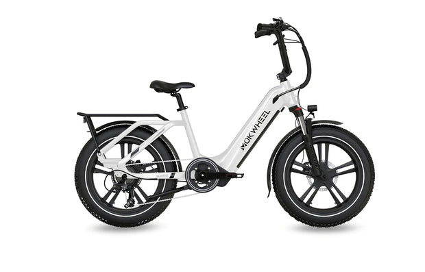 Mokwheel Scoria Power Station Bike white- Antelope Ebikes