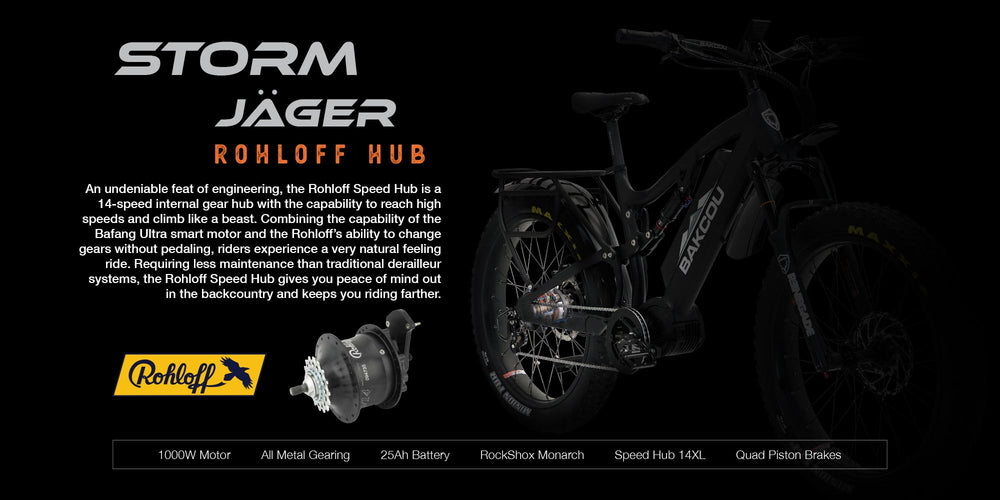 
            
                Cargar imagen en el visor de la galería, Bakcou Storm Jäger E-Bike
            
        