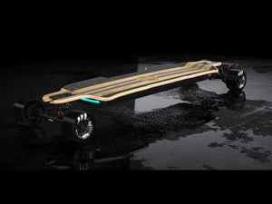 
            
                Load and play video in Gallery viewer, Hadean Bamboo All Terrain Electric Longboard
            
        