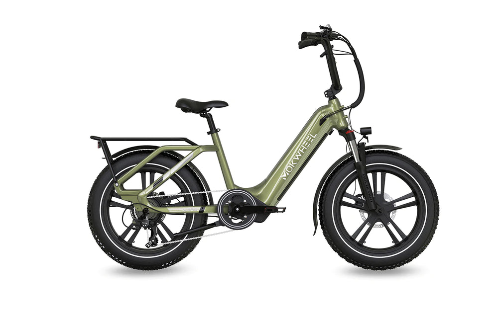 Mokwheel Scoria Power Station Bike green - Antelope Ebikes